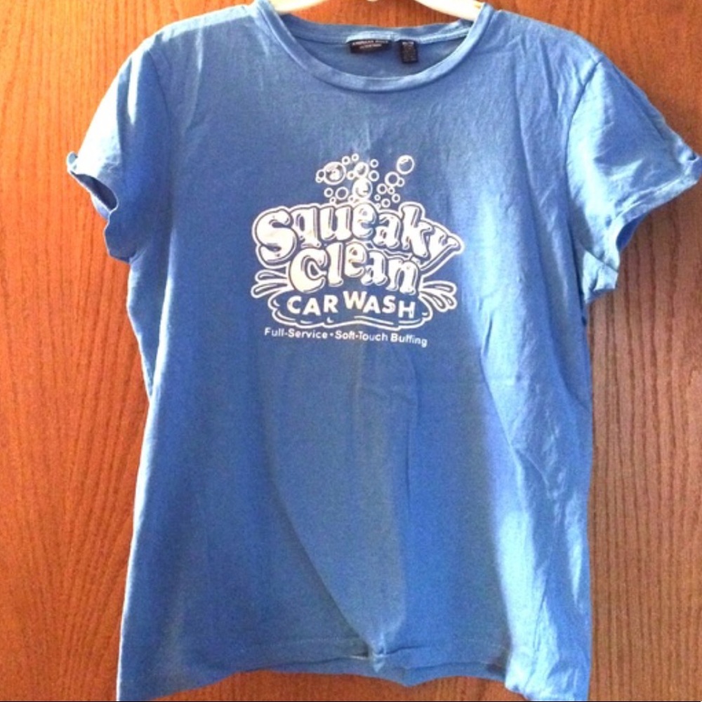 Squeaky clean car wash t-shirt